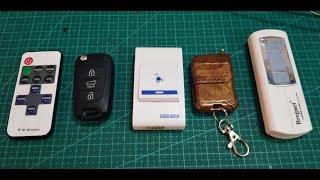 How to test RF Remote Control