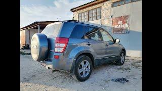 Антикор с пескоструем Suzuki Grand Vitara. Время не щадит даже японцев.