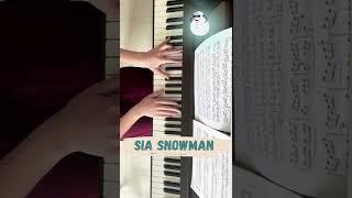 Sia - Snowman (piano cover)