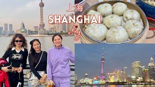 SHANGHAI 上海 VLOG   oriental pearl tower, xiaolongbao's, miniso pink, kkv, mixue boba & night view