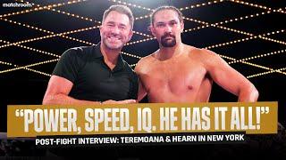 "Future Heavyweight Champ!" - Eddie Hearn Gives Teremoana Teremoana Rave Review After NYC KO