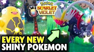 ALL 113 NEW SHINY POKEMON in POKEMON SCARLET and VIOLET!