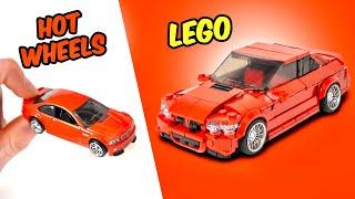 Can I Turn my HOT WHEELS Into LEGO Cars?