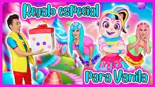 REGALO ESPECIAL PARA VANILA / SHOW PIEDRA PAPEL O TIJERA / VANILA SE PORTA MUY MAL / MOÑO GIGANTE