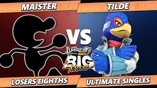 LMBM 2024 Top 8 - Maister (Game & Watch) Vs. Tilde (Falco) Smash Ultimate - SSBU