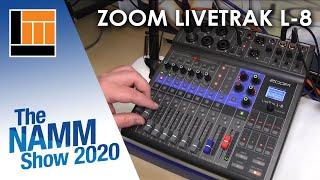 L&M @ NAMM 2020: Zoom LiveTrak L-8 Mixer