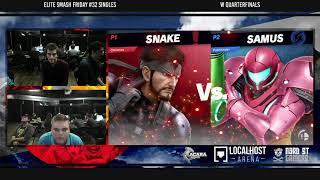 Elite Smash Friday #32 - Chronos (Snake) Vs. DaT|Pink Menace (Dark Samus, Samus) - W. Quarterfinals