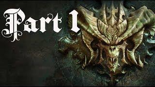 Diablo 3 Eternal Collection - Part 1. Let's Play. PS4 Pro.