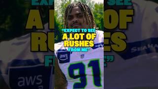 EXCLUSIVE! Byron Murphy wants SACKS this year #nfl #seahawks #seattleseahawks