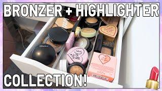 HUGE BRONZER & HIGHLIGHTER MAKEUP COLLECTION | AUGUST 2020 | Luce Stephenson