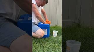 Side yard transformation part 3 #landscaping #yardwork #yard #diy