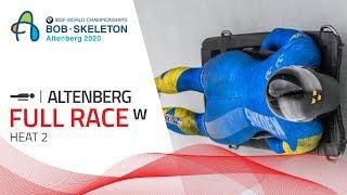 Altenberg | BMW IBSF World Championships 2020 - Women's Skeleton Heat 2 | IBSF Official