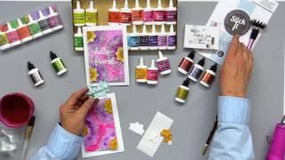 Creating Die Cut Cards with India Ink with Ken Oliver