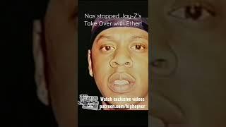 Nas stopped Jay-Z’s Take Over with Ether! #nas #JayZ #hiphopvcr #hiphop #rap #hiphopmusic #rapmusic