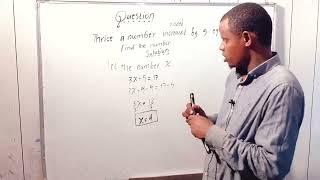 English to English | explaining Equation || math || @Ogaansom