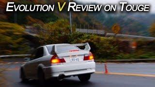 Lancer EVO V GSR Review on Hakone Touge | JDM Masters