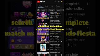 how to complete match master friends fiesta #gamekings #shorts#trending #youtubeshort #vairalshort