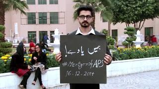 UMT Students Pay a Glorious Tribute to APS Martyrs