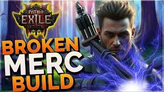 DEFEAT EVERYTHING PRESSING ONE BUTTON WITH THIS BUILD - Path Of Exile 2 Mercenary Build Guide