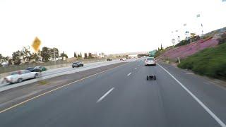 kraton 8s hits the "FREEWAY" (must ) how fast you think it went?