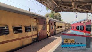 Dangerous 110 KmphLast ICF Run Howrah - Balurghat Express+ Agartala Garib Rath Exp