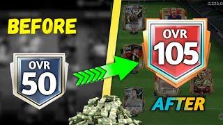 I UPGRADED MY SUBSCRIBER FC MOBILE ACCOUNT! TO 105 RATING - EPISODE 10 - FC MOBILE 23