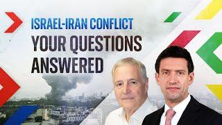 Israel-Iran conflict: Michael Clarke and Dominic Waghorn answer your questions