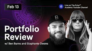 Portfolio Review with Ben Burns and Stephanie Owens | Futur Accelerator