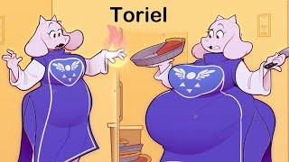 Toriel the Butterscotch Cinnamon Blob (Comic Dub)