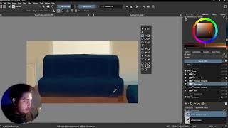 (Test) Krita Live painting