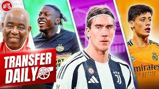 Vlahović Tops Striker Wishlist, Interest In The New Ozil & Bakayoko Eyed! | Transfer Daily