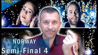 Melodi Grand Prix 2020 Semi-Final 4 | Norway | Eurovision 2020 | REACTION