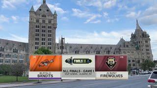 Buffalo Bandits vs Albany FireWolves 5/17/24 NLL Finals Game 1