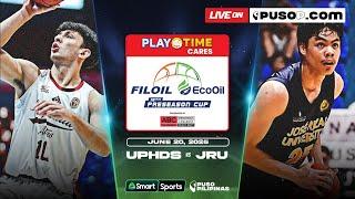 Playtime Cares 18th Filoil EcoOil Preseason Cup | UPHSD vs JRU
