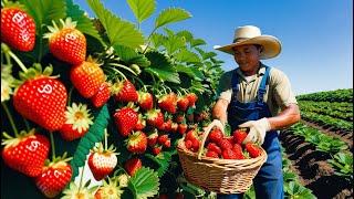 How Strawberry Farmers Harvest Millions of Tons Annually