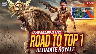 Rank Top 4 In Ultimate Royale | Can We Hit Max Points? | Pubg Mobile | HOW BRAND LIVE