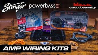 Car Audio Amp Wiring Kits: Stinger, Powerbass | Car Audio & Security