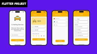 Taxi Booking App | Flutter App Development For Beginner 2/4