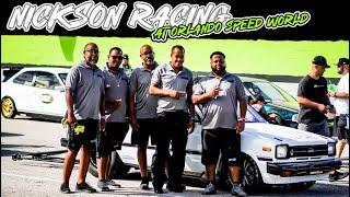 Nickson racing at Orlando Speed World