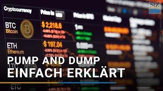 Krypto: Pump and Dump einfach erklärt