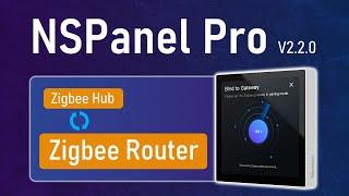 Innovative Smart Control: NSPanel Pro - From Hub to Router in One Step