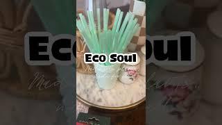 Sip Sustainably with EcoSoul Home | Eco-Friendly, Plant-Based Straws   #ecofriendly #sustainablep