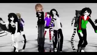 Крипипаста танец (Анимация MMD)