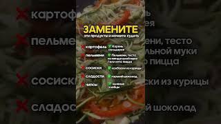  Замените эти продукты - и начните худеть! #КетоДляНачинающих #ПолезныеПродукты #БезСахара