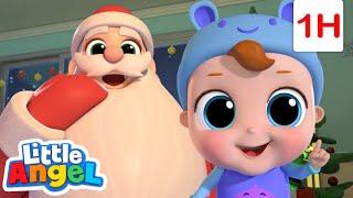 Sing Along to Jingle Bells!  | Little Angel | Express Yourself! - Moonbug Kids