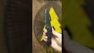 Нож Rike Knife Athron B DLC сталь M390 рукоять DLC Titanium