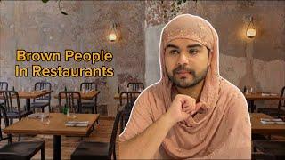 Brown People In Restaurants | Comedy Flicks | Ahmad Shah Official