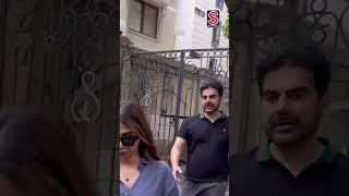 Arbaaz Khan & Sshura Khan Visit Malaika Arora’s Mother’s House | Bollywood | N18S | #shortvideos