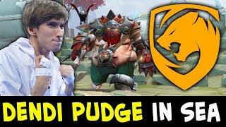 Dendi PUDGE vs CANCER SEA pick — NO ARCANA, back to Dendi set