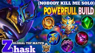 29 KILL!! ZHASK NEW PERFECT BUILD FOR THE PERFECT EMBLEM | SOLO RANKED GAME | ZHASK BEST BUILD 2023